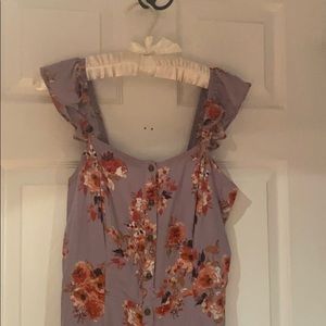 Cute floral jumpsuit